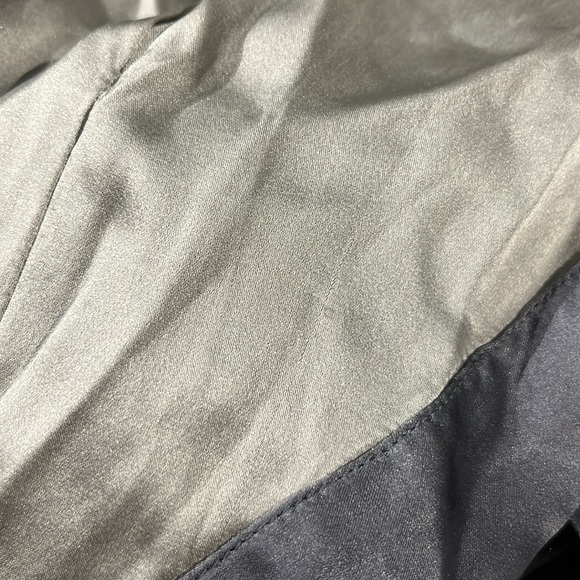 Roses Are Red Morning Quote Silk Mint Two-Tone Kimono - Picture 9 of 13